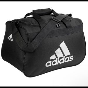 Adidas Black Athletic Duffel Bag